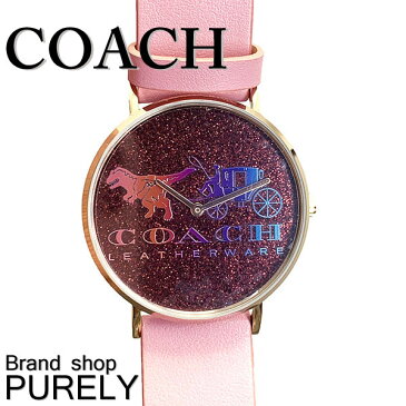 【全商品ポイント2倍】コーチ COACH 腕時計 レディース アウトレット レザー ペリー ストラップ ウォッチ 14503491 ピンク コーチ COACH レディース WWW