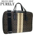 コーチ COACH バッグ ビジネスバッグ ブリーフケース メンズ アウトレット PVCコーティングキャンバス×レザー C9826 FC9826 QBMAA マ...