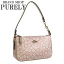 コーチ COACH 小物 ポーチ ミニハンドバッグ レディース アウトレット PVCコーティングキャンバス×レザー CA783 FCA783 IMPMC ピンク...