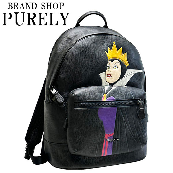 コーチ COACH バッグ リュック バックパック メンズ アウトレット レザー ディズニー ヴィランズ CC042 FCC042 QBM2 ブラックマルチ MMMのサムネイル