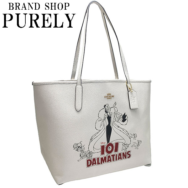 コーチ COACH バッグ トートバッグ レディース アウトレット レザー ディズニー ヴィランズ CC159 FCC159 IMUPJ チョークマルチ/カーキ WWWのサムネイル