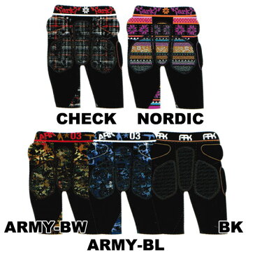 13-14 ARK / エーアールケー LS HIP PROTECTOR SHORT プロテクター メンズ レディース スノーボード