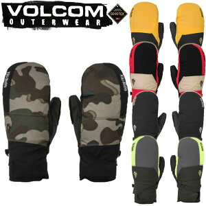21-22 VOLCOM / ボルコム STAY DRY GORE-TEX MITT ミトングローブ 手袋 メンズ レディース スノーボード スキー メール便対応