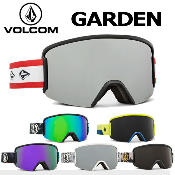 即出荷 21-22 VOLCOM / ボルコム GARDEN ゴーグル スペアレンズ付属 メンズ レディース スノーボード スキー 2022 型落ち