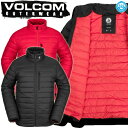 21-22 VOLCOM/ボルコム PUFF PUFF GIVE jacket メンズ レディース 撥水インナーダウンジャケット スノーウェアー スノーボードウェア 2022