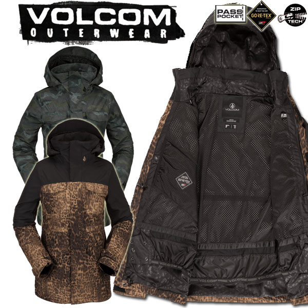 21-22 VOLCOM/{R LEDA GORE-TEX jacket fB[X hWPbg SAebNX Xm[EFA[ Xm[{[hEFA 2022