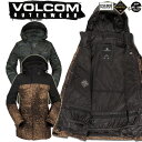 21-22 VOLCOM/ボルコム LEDA GORE-TEX jacket レディース 防水ジャケット ゴアテックス スノーウェアー スノーボードウェア 2022