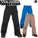 21-22 VOLCOM / ボルコム FREAKIN YOUTH SNOW CHINO 子供用 キッズ スノーウェア パンツ スノーボードウェア 2022 その1