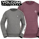 21-22 VOLCOM / ボルコム WOMEN'S POLARTEC CREW FLEECE レディース フーディー スノーウェア インナーウェアー セカンドレイヤー スノ..