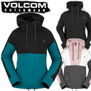 21-22 VOLCOM/ボルコム VLCM ANORAK HOODY レディース フーディー スノーボード アパレル 2022