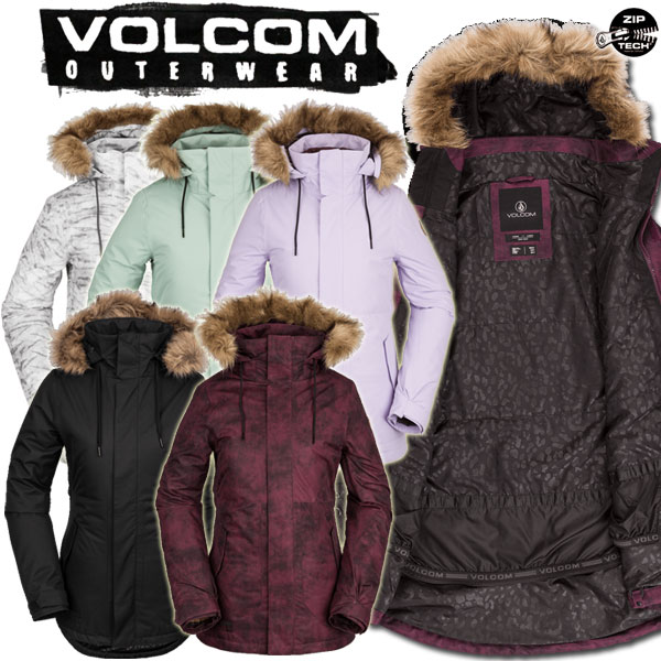 21-22 VOLCOM/{R FAWN INS jacket fB[X Xm[EFA[ WPbg Xm[{[hEFA 2022