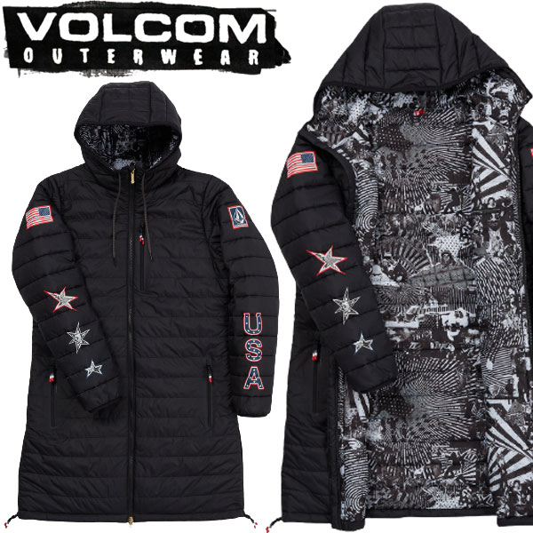21-22 VOLCOM/{R USST TIA LONG SD jacket fB[X Xm[EFA[ WPbg Xm[{[hEFA 2022