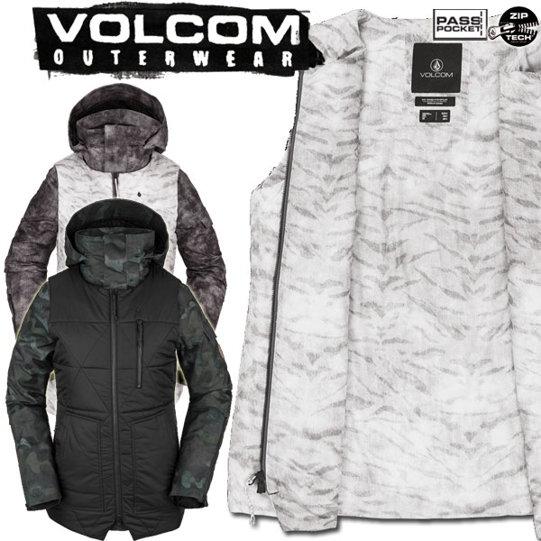 21-22 VOLCOM/{R VAULT 4-IN-1 jacket fB[X Xm[EFA[ WPbg Xm[{[hEFA 2022