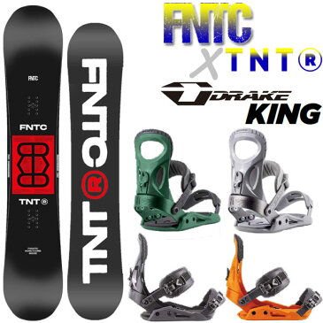 22-23 FNTC/DRAKE TNT-R × KING グラトリ2点セット エフエヌティーシー ドレイク メンズ レディース 板 ビンディング スノーボード 2023 予約商品