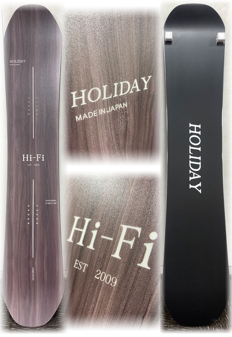 22-23 HOLIDAY/ホリデー Hi-Fi ハイファイ メンズ レディース スノーボード グラトリ パーク 板 2023 予約商品