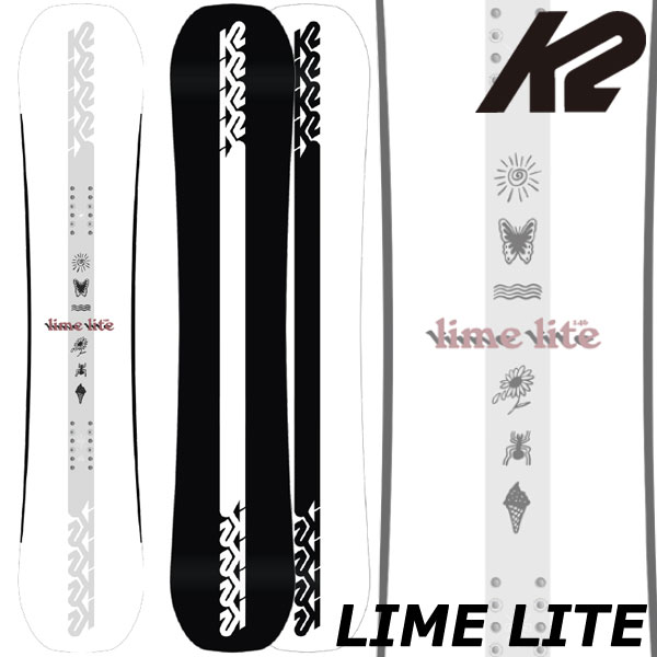 22-23 K2/ケーツー LIME LITE ライムライト レディース グラトリ スノーボード 板 2023 型落ち