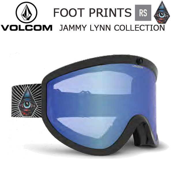 即出荷 22-23 VOLCOM/ボルコム FOOTPRINTS JAMIE LYNN メンズ レディース ゴーグル ジャパンフィット スノーボード スノボー スキー 20..