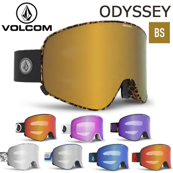 即出荷 22-23 VOLCOM/ボルコム ODYSSEY バックルストラップ メンズ レディース ゴーグル ジャパンフィット スノーボード スキー 2023