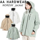 22-23 AA HARDWEAR/ダブルエー NORDIK jacket ノルディックジャケット レディース 防水ジャケット スノーボ...