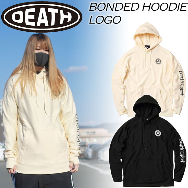 即出荷 22-23 DEATHLABEL/デスレーベル BONDED HOODIE LOGO メンズ レディース フーディー スノーボード 2023