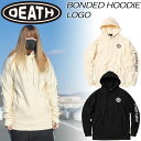 22-23 DEATHLABEL/デスレーベル BONDED HOODIE LOGO メンズ レディース フーディー スノーボード 2023 型落ち