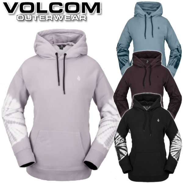 即出荷 22-23 VOLCOM/ボルコム COSTUS PULLOVER fleece レディース セカンドレイヤー フーディー スノーボードウェア 2023