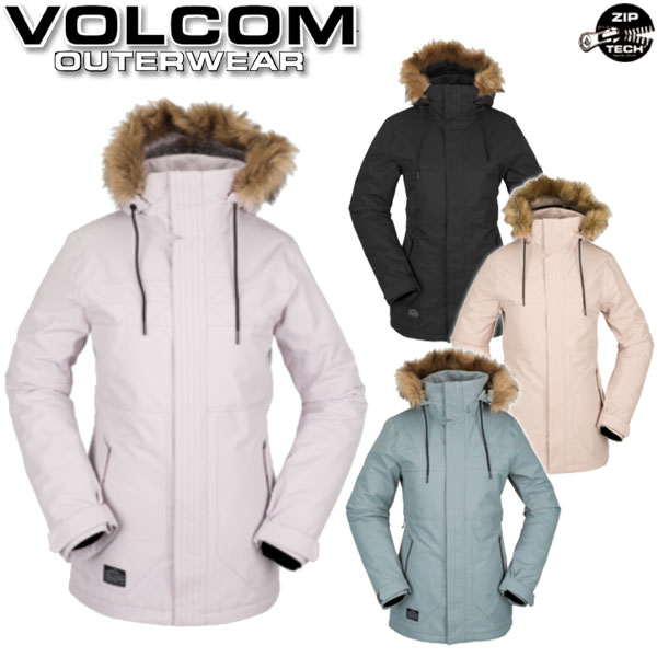 VOLCOM【FAWN INS jacket】 コメント 人気の丈長でやや細めシルエットが人気で、保温性の高い中綿入りモデル。 フードのファーは取り外し可能。 VOLCOMはブランドとして、商品としてのカッコよさはもちろん、マウンテンブランドにも引けを取らない機能の良さ、また製造するにあたり環境問題や労働問題など多くの改善努力を行い社会的に認められた横乗りでも数少ないブランドです。 ※こちらはジャケットのみの販売となり、上下セット販売ではございませんのでご注意ください。 ※掲載写真の色合いは、PCモニター環境や撮影時の光環境により実物と若干違う可能性もございますのでご了承ください。 サイズ感や生地感などご不明点ございましたらお気軽にお問い合わせください。 　 ▲No.1のおすすめアウターウェアブランドVOLCOM▲ 交換について ウエアのメンテナンス インソール＆ソックス 防寒・日焼け対策に！ メーカー希望小売価格はメーカーカタログに基づいて掲載しています。レビュー内容に関して：ブランド名VOLCOM ブランド名カナボルコム モデル名FAWN INS jacket モデル名カナ 商品スノーボード レディース ウエア ジャケット 年式2022-2023 対象レディース キーワードスノボウェアー 防水ジャケット カラー展開ブラック/黒 ブルー/青 ピンク オレンジ ※モデルによっては装備してない機能もございます。