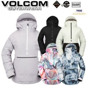 22-23 VOLCOM/ボルコム FERN INS GORE-TEX pullover レディース 防水ゴアテックスジャケット スノーボードウェア スノーウェアー 2023