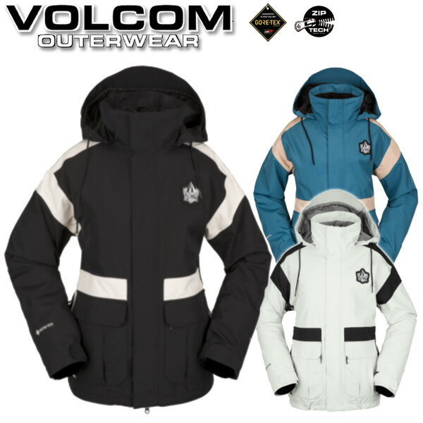 即出荷 22-23 VOLCOM/ボルコム MELANCON GORE-TEX jacket レディース メンズ 防水ゴアテックスジャケット スノーボードウェア スノーウェアー 2023 型落ち