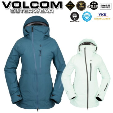 22-23 VOLCOM/ボルコム NYA TDS INF GORE-TEX jacket レディース 防水ゴアテックスジャケット スノーボードウェア スノーウェアー 2023 予約商品