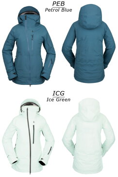 22-23 VOLCOM/ボルコム NYA TDS INF GORE-TEX jacket レディース 防水ゴアテックスジャケット スノーボードウェア スノーウェアー 2023 予約商品