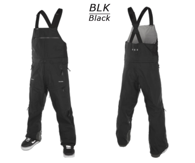 22-23 VOLCOM/ボルコム 3L GORE-TEX BIB overhauler メンズ レディース 防水ゴアテックスビブパンツ スノーボードウェア スノーウェアー 2023 予約商品