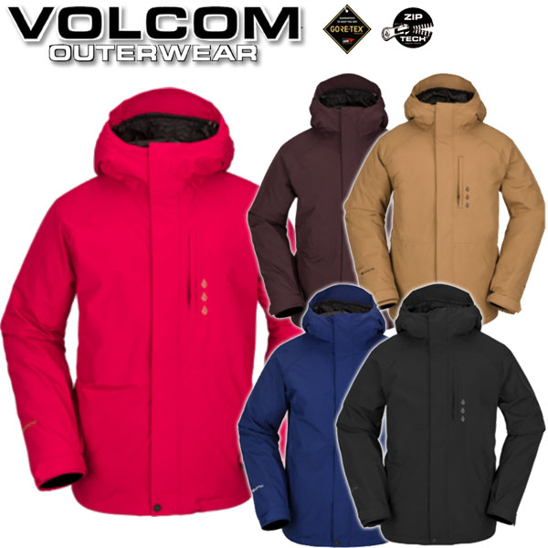 即出荷 22-23 VOLCOM/ボルコム DUA INS GORE jacket メンズ レディース 防水ゴアテックスジャケット スノーボードウェア スノーウェアー 2023