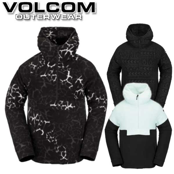 即出荷 22-23 VOLCOM/ボルコム V-SCIENCE FLEECE 1/2 zip メンズ レディース セカンドレイヤー フリース スノーボードウェア 2023