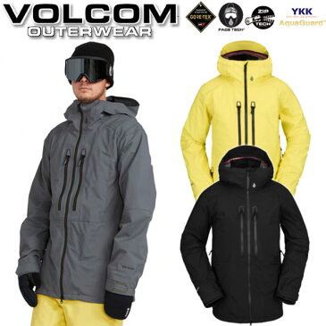 22-23 VOLCOM/ボルコム GUIDE GORE-TEX jacket メンズ レディース 防水ゴアテックスジャケット スノーボードウェア スノーウェアー 2023 予約商品