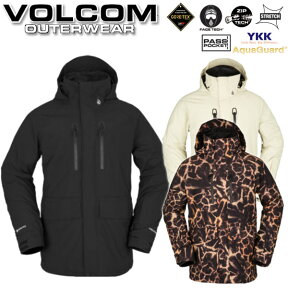 即出荷 22-23 VOLCOM/ボルコム STONE STRETCH GORE-TEX jacket メンズ レディース 防水ゴアテックスジャケット スノーボードウェア スノーウェアー 2023