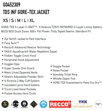22-23 VOLCOM/ボルコム TDS INF GORE-TEX jacket メンズ レディース 防水ゴアテックスジャケット スノーボードウェア スノーウェアー 2023 予約商品
