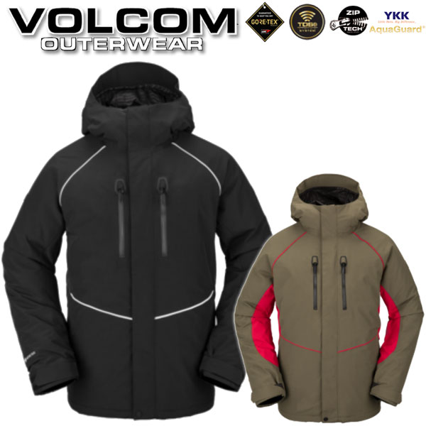 22-23 VOLCOM/ボルコム TDS 2L GORE-TEX jacket メンズ レディース 防水ゴアテックスジャケット スノーボードウェア スノーウェアー 2023 型落ち