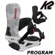 23-24 K2/ケーツー PROGRAM プログラム メンズ レディース ビンディング バインディング スノーボード 2024 予約商品