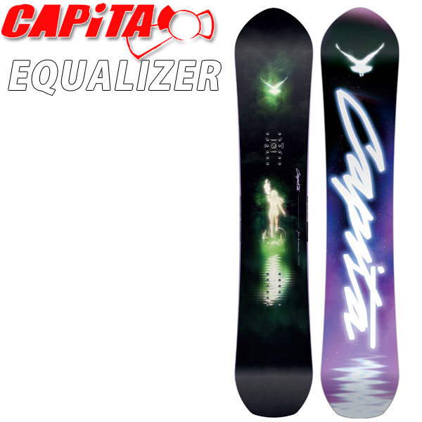 23-24 CAPITA / キャピタ THE EQUALIZER by jess kimura イコラーザー レディース スノーボード フリーライド 板 2024 予約商品