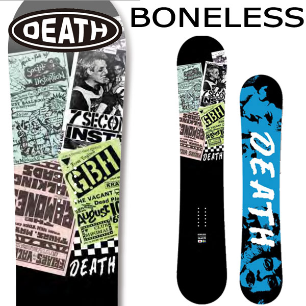 23-24 DEATH LABEL / デスレーベル BONELESS×PJ GUSTAFSSON ボンレス メンズ スノーボード ジブ グラトリ ...