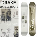 23-24 DRAKE / ドレイク BATTLE RUSTY バトル ラスティー メンズ スノーボード 板 2024