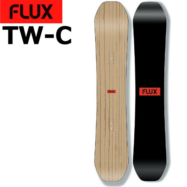 23-24 FLUX/フラックス TW-C ティーダブルシー メンズ レディース スノーボード 板 2024 型落ち