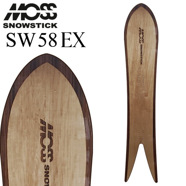 23-24 MOSS SNOWSTICK/XXm[XeBbN SW58EX X[e[58GNXg Y Xm[{[h pE_[  2024 ^