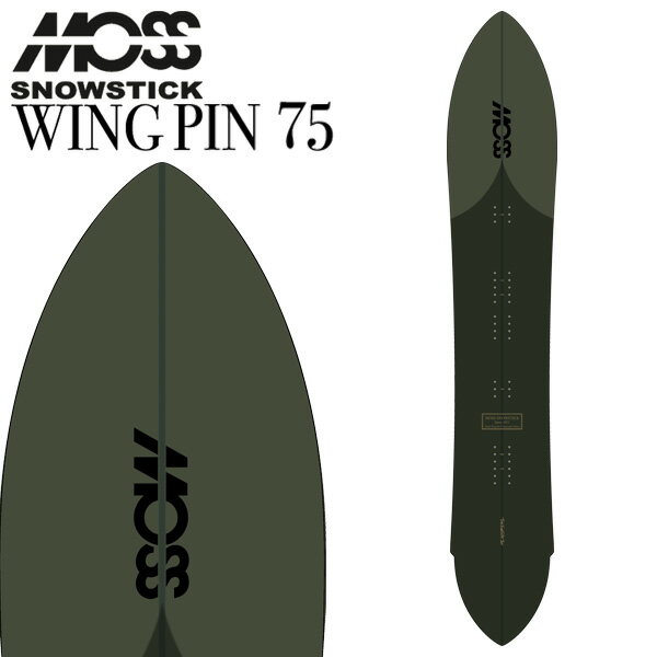 23-24 MOSS SNOWSTICK/XXm[XeBbN WINGPIN75 ECOs75 Y Xm[{[h pE_[  2024 ^