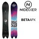 23-24 NIDECKER / iCfbJ[ BETA APX x[^ Y Xm[{[h pE_[  2024