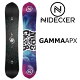 23-24 NIDECKER / ナイデッカー GAMMA APX ガンマ メンズ スノーボード パウダー 板 2024