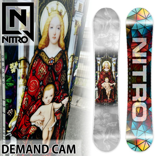 23-24 NITRO / ナイトロ DEMAND LTD CAMOUT デマンド メンズ レディース スノーボード グラトリ 板 2024