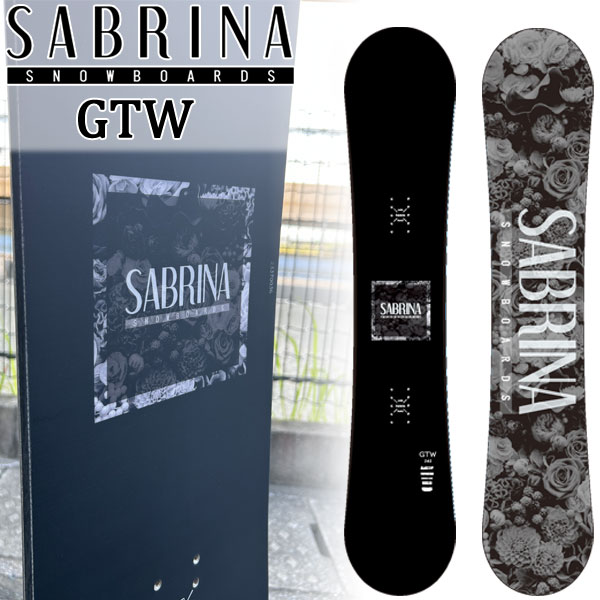 23-24 SABRINA / サブリナ GTW ジーティーダブリュー レディース スノーボード グラトリ ジブ 板 2024 1