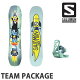 23-24 SALOMON / サロモン TEAM PACKAGE チームパッケージ キッズ ユース スノーボード 板 2024 予約商品